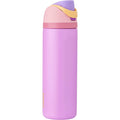 Owala Disney Princess FreeSip Insulated Stainless Steel Water Bottle with Straw for Sports and Travel, BPA-Free Sports Water Bottle, 24 oz, Rapunzel