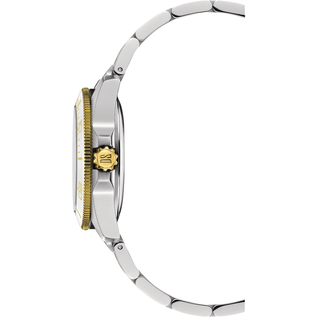 Certina, Womens, Ds Action Lady 34.5Mm, Stainless Steel, Swiss Automatic, Watch, White Mother Of Pearl, Stainless Steel, 18, (C0320072211600)