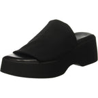 Womens Wedge Siides Sandals Platform Open Toe Slip On Elastic Band Wedges Shoes