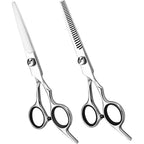 Hair Cutting Scissors, Thinning Shears Kit. Premium Stainless Steel Salon Scissors, Edge Scissor, Razor.For Hairdressing, Salon And Home