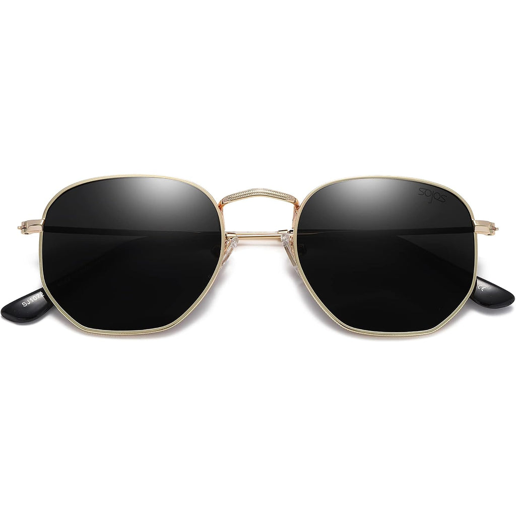 Sojos Square Polarized Sunglasses For Women Men Small Hexagonal Polygon Shades Sj1072