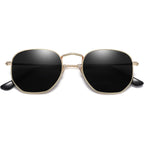 Sojos Square Polarized Sunglasses For Women Men Small Hexagonal Polygon Shades Sj1072