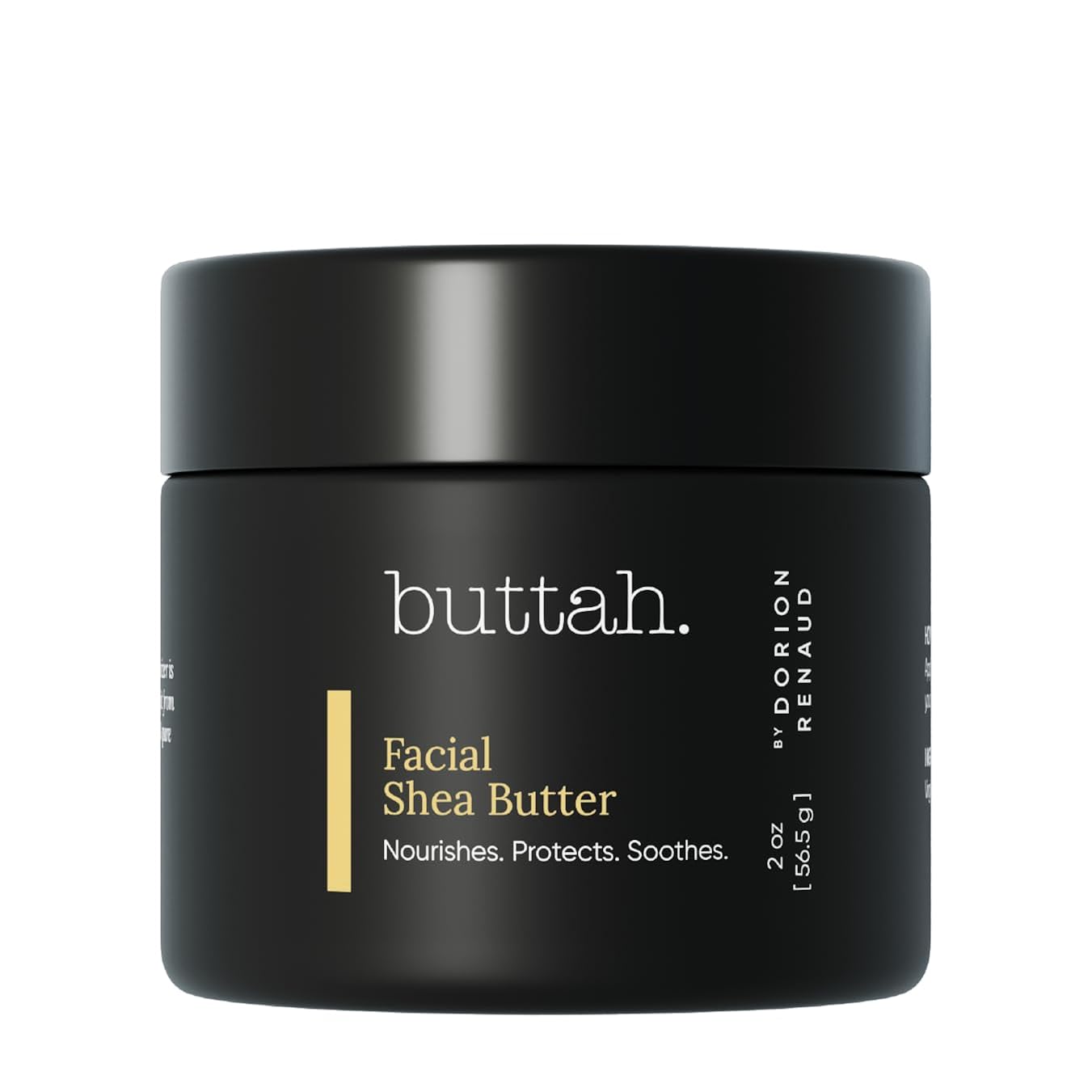 Buttah Skin Facial Shea Butter 2Oz - Moisturizer For Dry Skin - Very Dry Skin Moisturizer - Think Face Cream Moisturizer Dry Skin