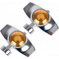 2-Pack 360° Metal Spot Sprinkler – Gentle Circle Pattern Sprinkler For Small Yard, Lawn & Garden Watering, Coverage Up To 30Ft