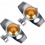 2-Pack 360° Metal Spot Sprinkler – Gentle Circle Pattern Sprinkler For Small Yard, Lawn & Garden Watering, Coverage Up To 30Ft