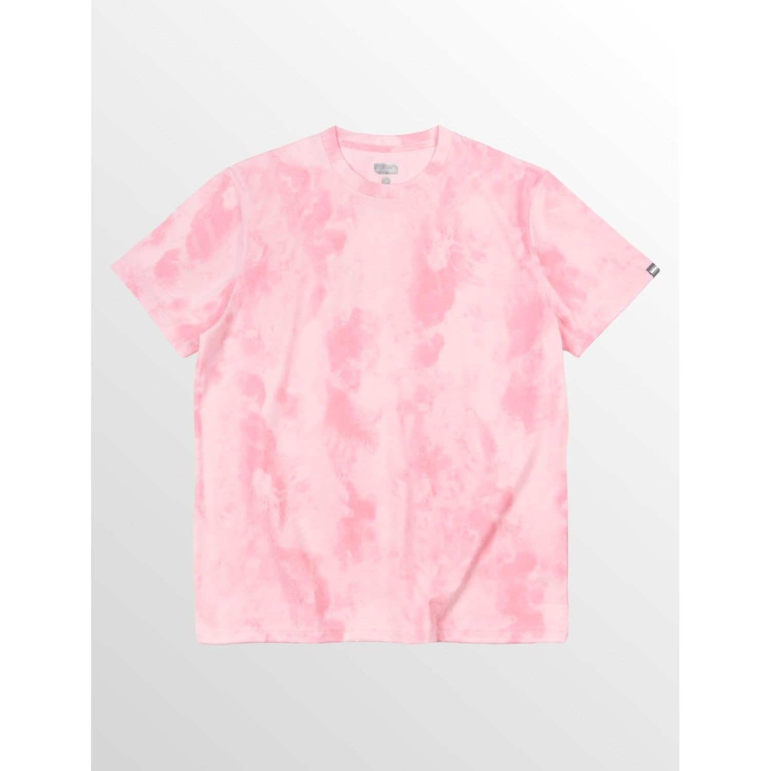 Mens Crew Neck T Shirts - Lightweight Short Sleeve Fresh Fashion Print Hipster T-Shirt Tie-Dye