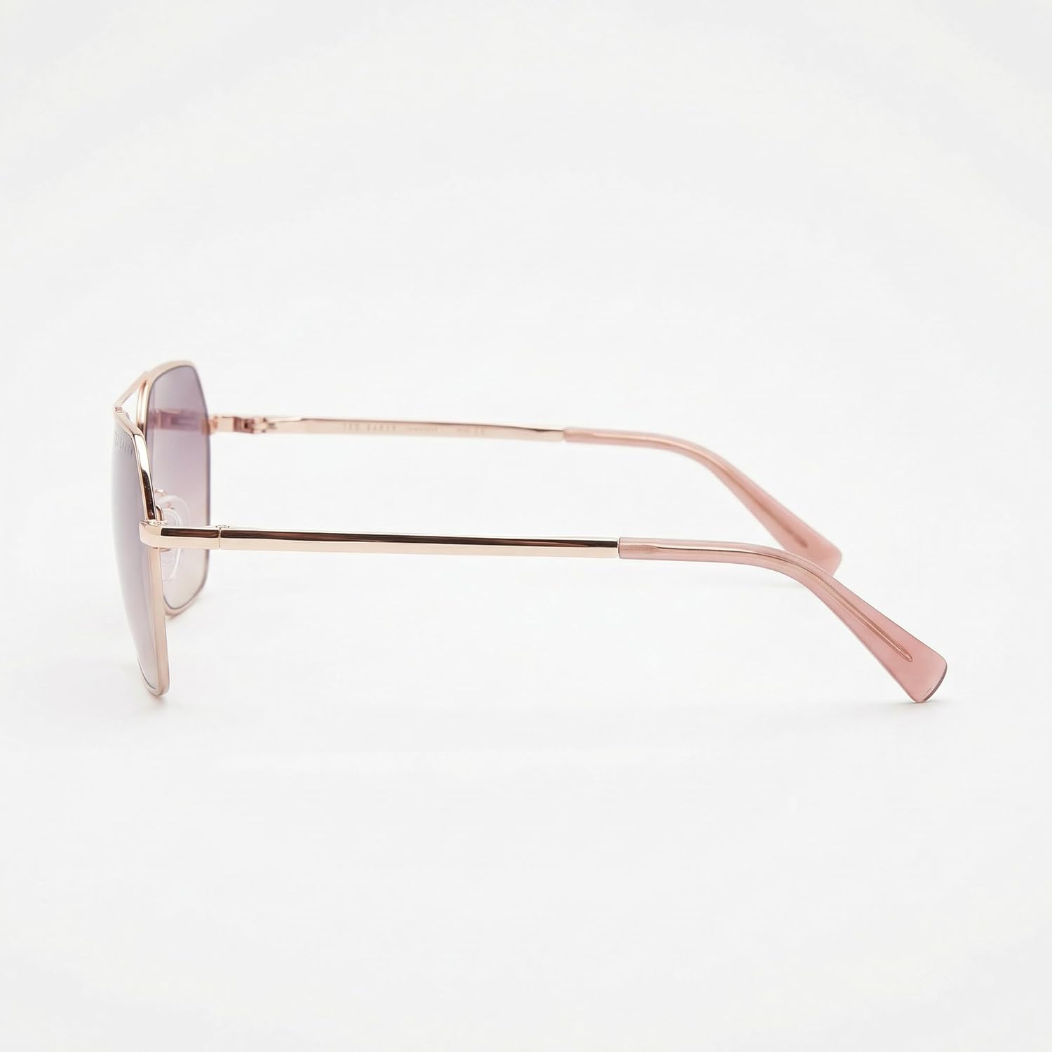 Ted Baker TWS254 Women's Geometric Aviator Designer Sunglasses, UV400 Protection, 56 mm Gradient Lenses