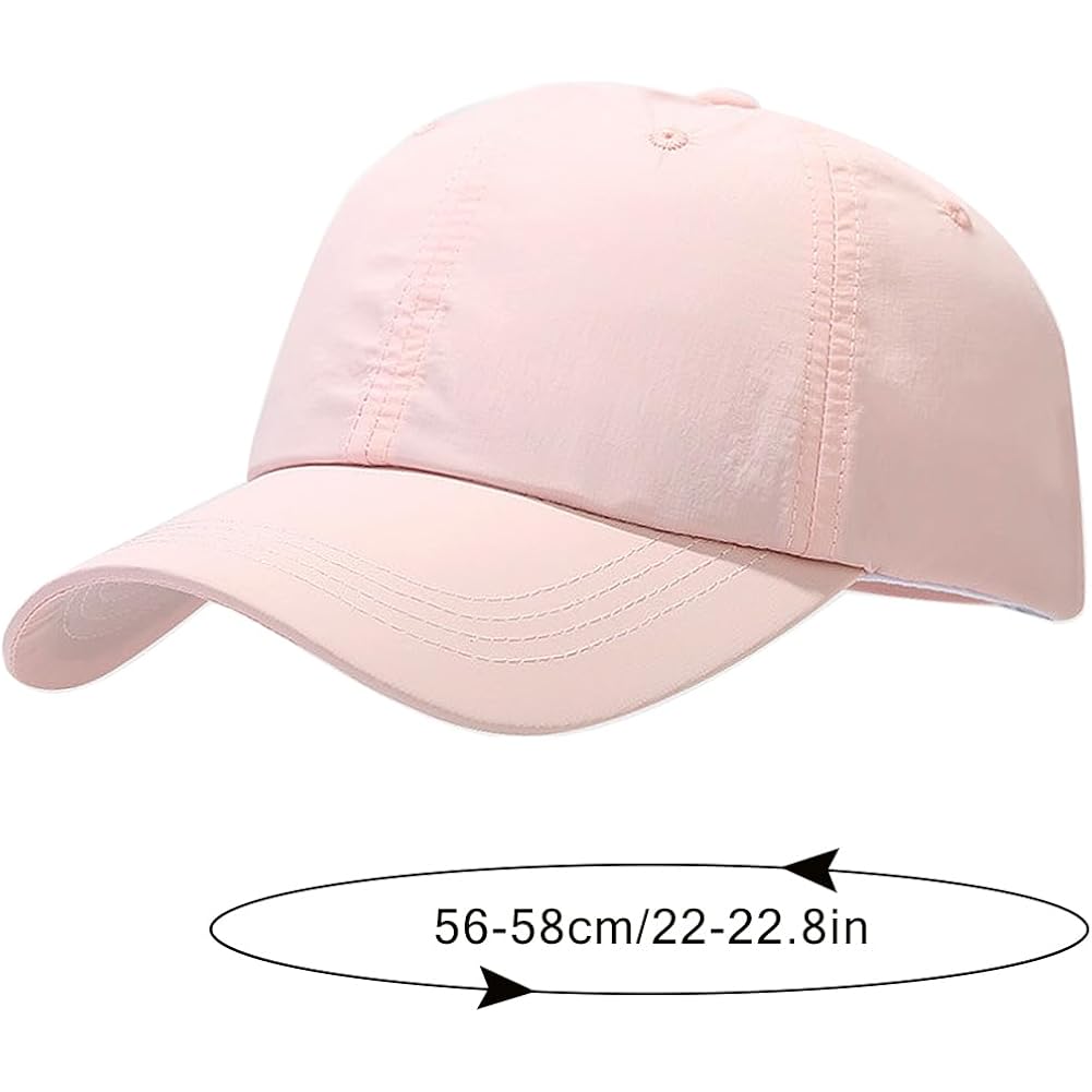 Malaxlx Waterproof Baseball Cap for Men Women Breathable UPF50+ Sport Outdoor Caps Quick Dry Adjustable Rain Hat