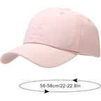 Malaxlx Waterproof Baseball Cap for Men Women Breathable UPF50+ Sport Outdoor Caps Quick Dry Adjustable Rain Hat