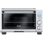 Breville Bov650Xl Compact Smart Oven And Countertop Toaster, Small, Brushed Stainless Steel