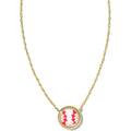 Kendra Scott Baseball Short Pendant Necklace, Fashion Jewelry for Women