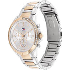 Tommy Hilfiger Women'S Sporty Watch - Multifunction Stainless Steel Wristwatch - Water Resistant Up To 5 Atm/50 Meters - Premium Fashion Timepiece For All Occasions - 38 Mm