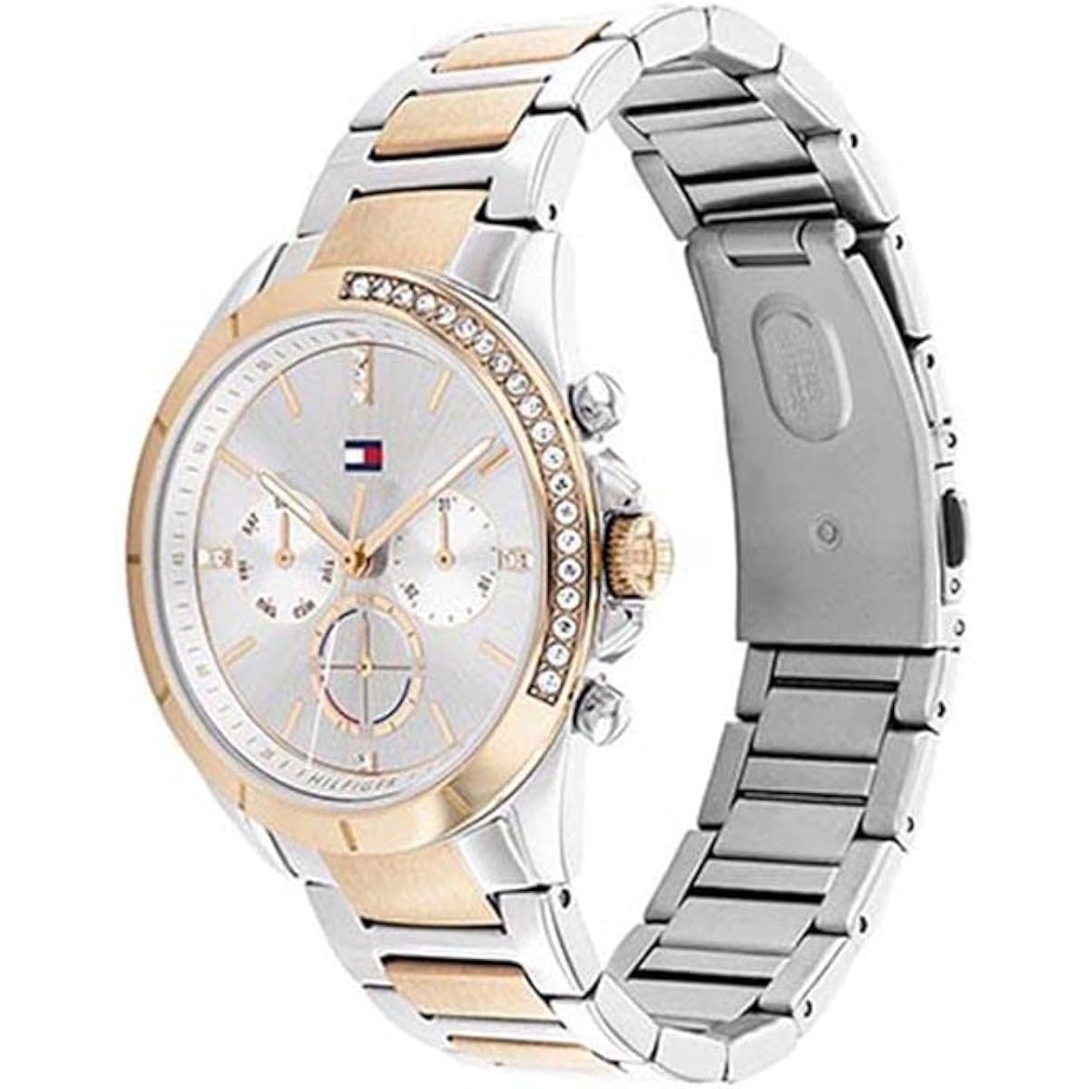 Tommy Hilfiger Women'S Sporty Watch - Multifunction Stainless Steel Wristwatch - Water Resistant Up To 5 Atm/50 Meters - Premium Fashion Timepiece For All Occasions - 38 Mm