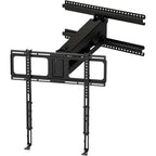 Mantelmount- Mm340 Above Fireplace Pull Down Tv Mount- Televisions 44" To 80" Up To 90 Lbs - Safe Auto-Adjusting Tv Mounts - Patented Motion Stops, Handles, Balancing Technology - Superior Steel