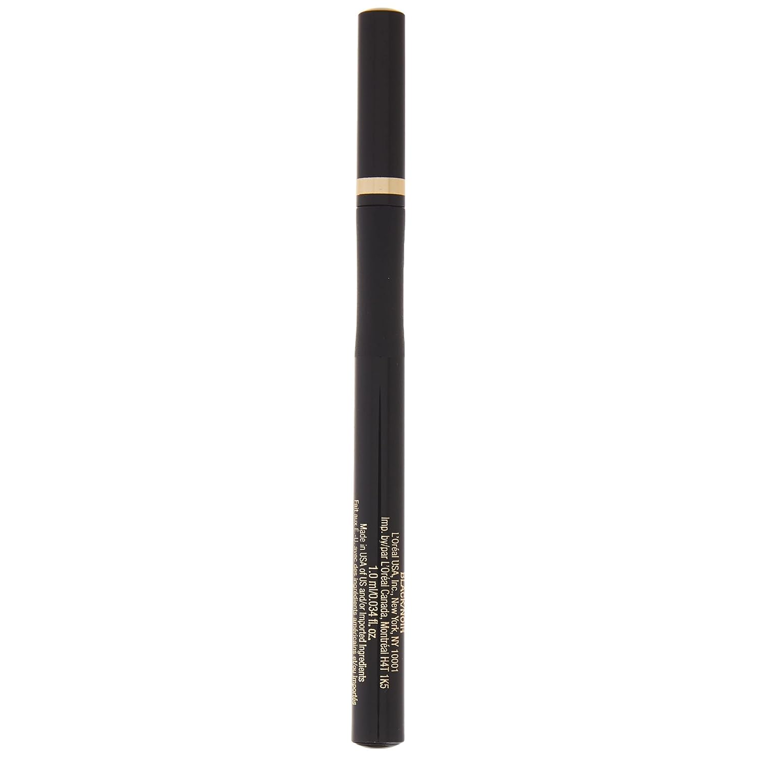 L'Oreal Paris Makeup Infallible Super Slim Long-Lasting Liquid Eyeliner, Ultra-Fine Felt Tip, Quick Drying Formula, Glides On Smoothly, Black, Pack Of 1