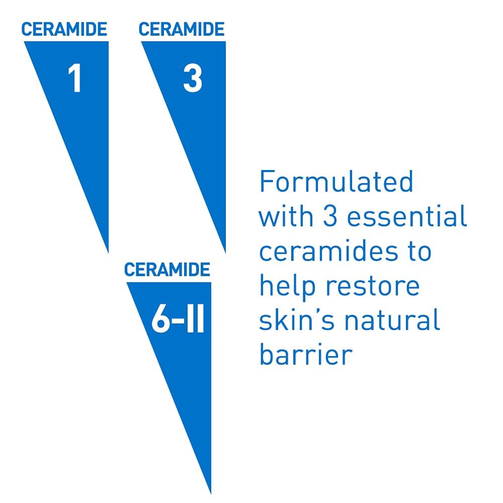 Cerave Moisturizing Cream With Salicylic Acid, Exfoliating Body Cream With Lactic & Hyaluronic Acid, Niacinamide, And Ceramides, Fragrance Free & Allergy Tested, 12 Ounce