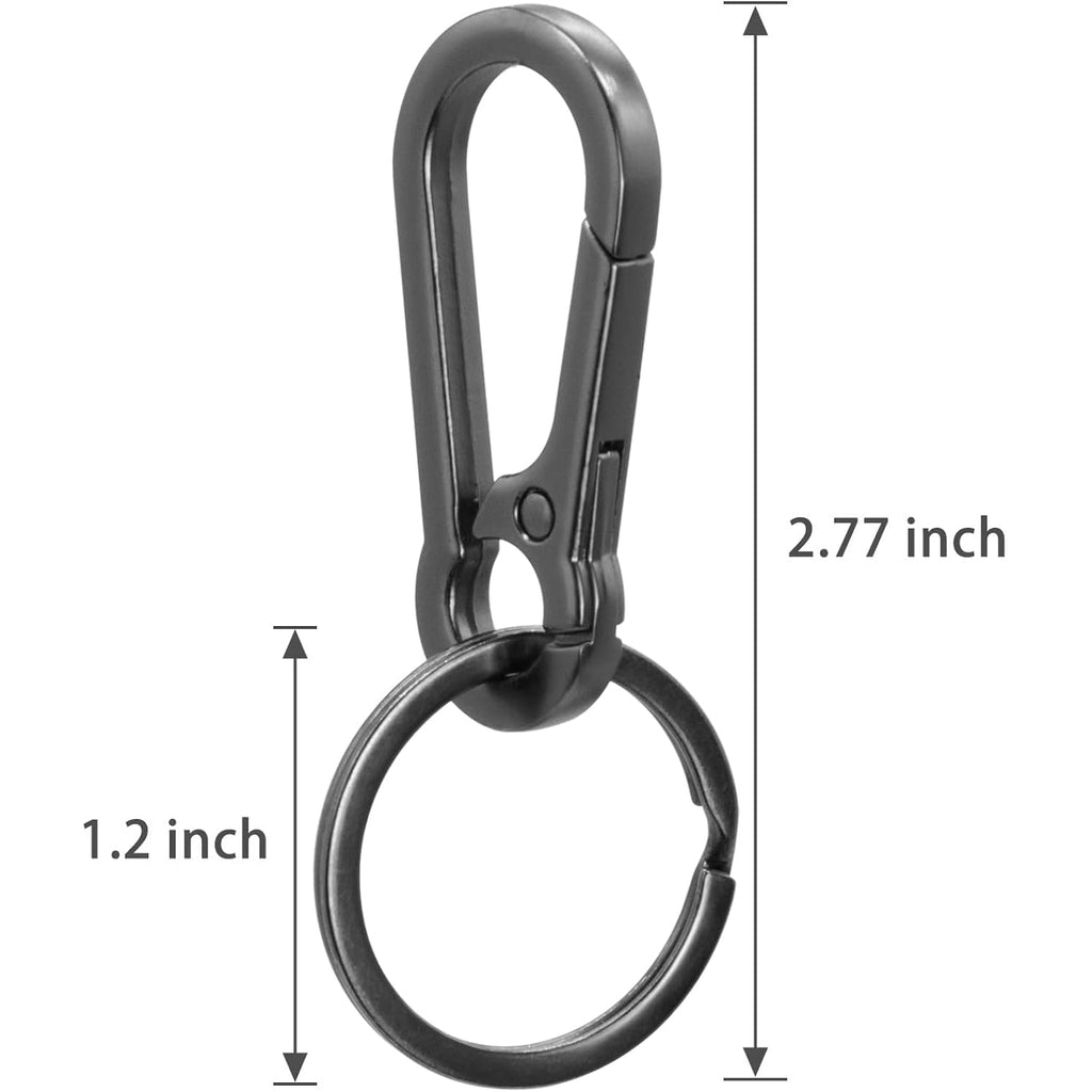 Metal Keychains Keyring Clip Holder Organizer Key Chain Ring For Accessories Women Men, Home Car Keys