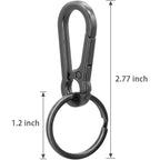 Metal Keychains Keyring Clip Holder Organizer Key Chain Ring For Accessories Women Men, Home Car Keys