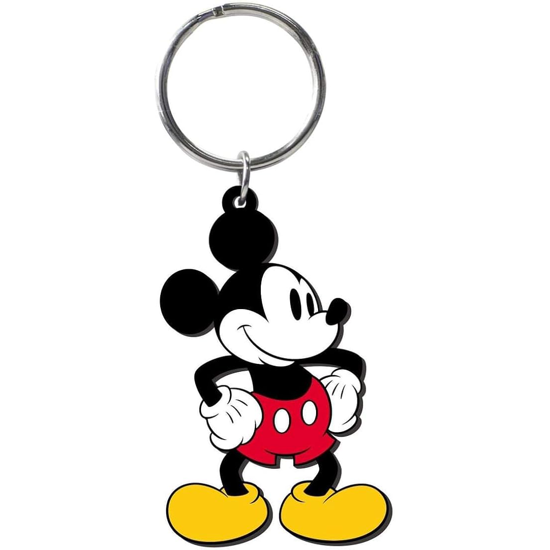 Disney Retro Mickey Soft Touch PVC Key Ring