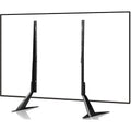 Universal TV Stand, Metal TV Legs for 20-65 inch LCD/LED/OLED/Plasma Flat&Curved Screen TV Height Adjustment with VESA 75x75mm to 800x500mm Max ML1760