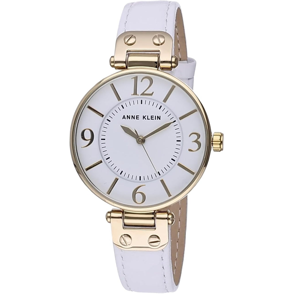 Anne Klein Women'S Leather Strap Watch