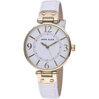 Anne Klein Women'S Leather Strap Watch