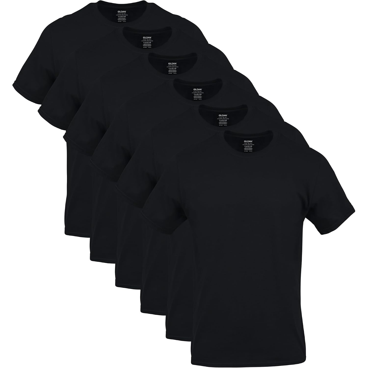 Gildan Men'S Crew T-Shirts, Multipack, Style G1100