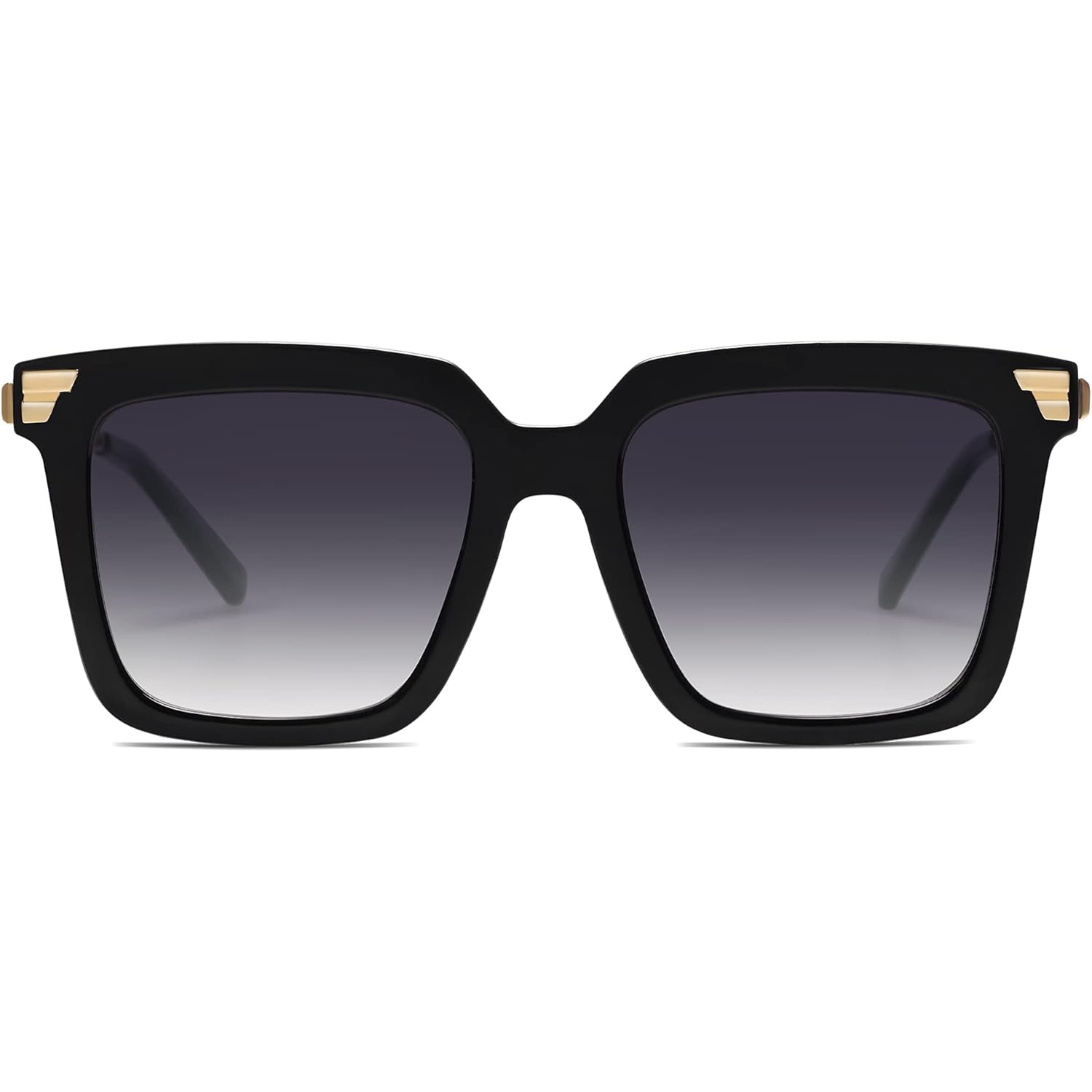 SOJOS Retro Oversized Square Sunglasses for Women Trendy Vintage Shades Classic Big Sun Glasses UV400 SJ2216A