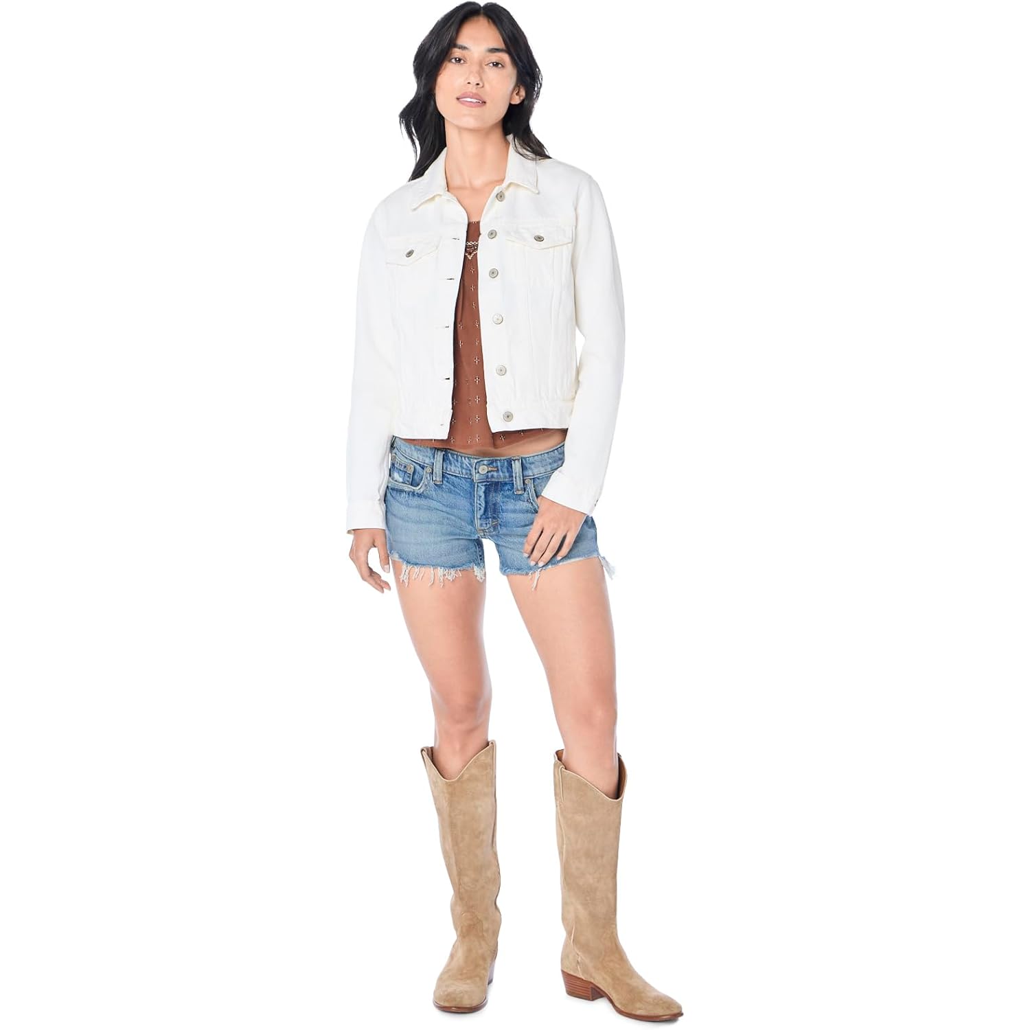 Lucky Brand Women's Tomboy Trucker Jacket