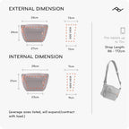 Peak Design Everyday Sling 6L, Kelp, Padded Adjustable Shoulder Strap For Crossbody Or Waist Carry, Flexfold Dividers, Ideal For Carrying Cameras Or Everyday Essentials, Sling Bag For Men And Women