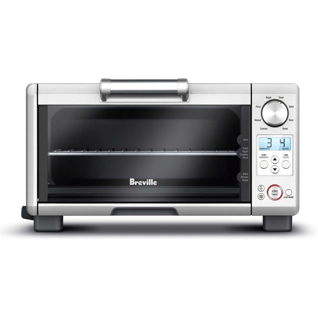 Breville BOV450XL Mini Smart Countertop Oven and Toaster Oven, Small, Brushed Stainless Steel