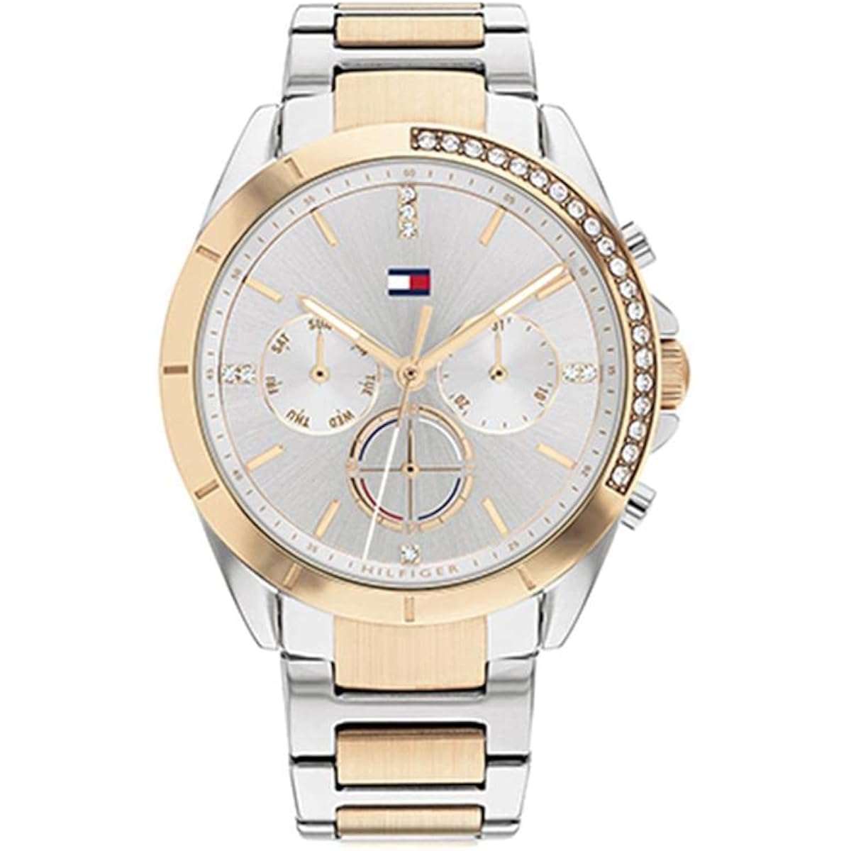 Tommy Hilfiger Women'S Sporty Watch - Multifunction Stainless Steel Wristwatch - Water Resistant Up To 5 Atm/50 Meters - Premium Fashion Timepiece For All Occasions - 38 Mm