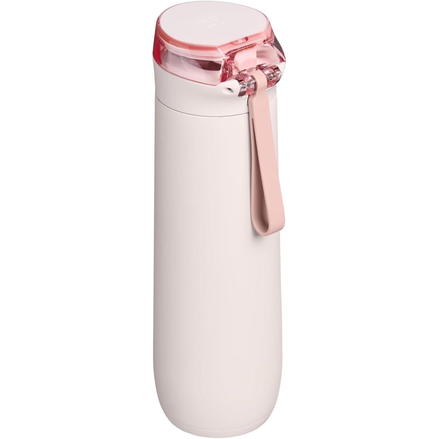 Stanley Flowstate Spring Bottle | Leakproof Water Bottle With Carry Strap & Flip-Top Locking Lid | Insulated Stainless Steel | Fits Most Cup Holders | Bpa-Free | 20 Oz | Rose Quartz