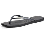 Havaianas Women'S Slim Square Logo Pop Up Flip Flops