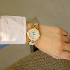 Anne Klein Women'S Genuine Diamond Dial Bangle Watch