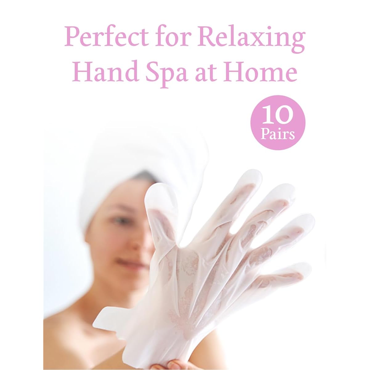 ChokChok Hydrating Hand Mask Gloves, 10 Pairs – Deep Moisture Repair Pack for Dry, Cracked Hands – Soothing & Nourishing Care