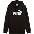Puma Mens Essentials No. 1 Logo Hoodie Casual Outerwear Casual - Black
