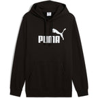 Puma Mens Essentials No. 1 Logo Hoodie Casual Outerwear Casual - Black