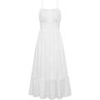Grace Karin Women'S Summer Maxi Dress 2026,Smocked Ruched Bust Sundress With Adjustable Straps & Pockets-Beach Vacation Dress