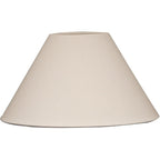 Royal Designs, Inc. Coolie Empire Hardback Lamp Shade, Hb-607-20Lneg, Linen Eggshell, 7 X 20 X 12