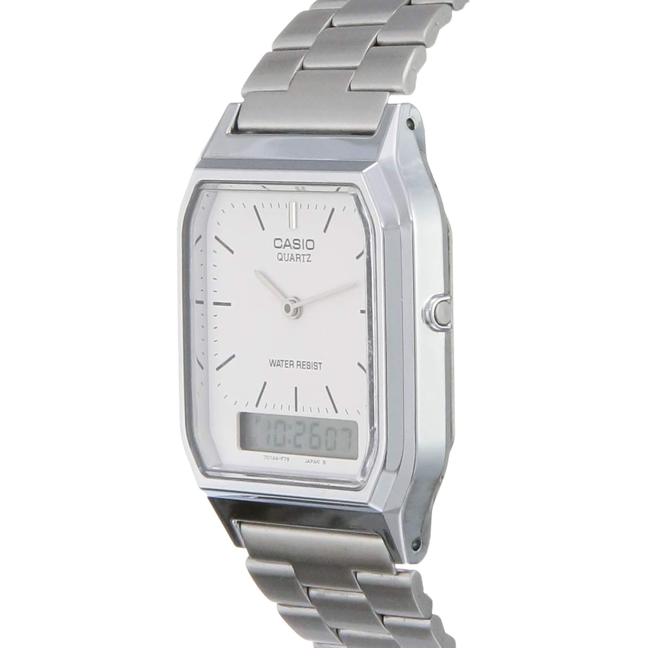 Casio - Mens Watch - Aq230A7D, Silver, Core
