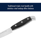 HENCKELS Statement Premium Quality 15-Piece Set with Block, Natural, Razor-Sharp, German Engineered Informed by 100+ Years of Mastery, Lightweight and Strong, Dishwasher Safe