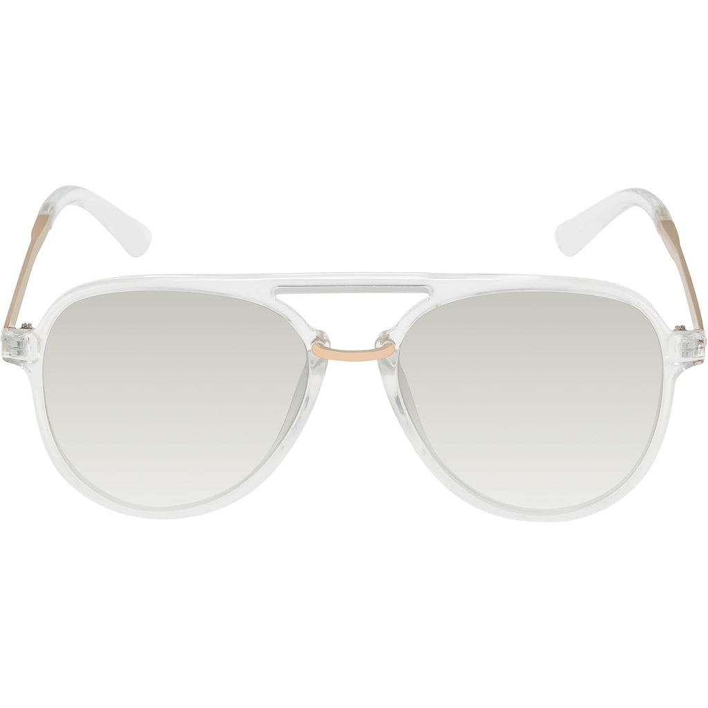 Jessica Simpson Women'S Metal Aviator Pilot Sunglasses