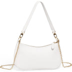 WantGor Clutch Tote Handbags, Shoulder Purse for Women Crossbody Bags Mini Hobo Bag Retro Vegan Leather Trendy Handbag