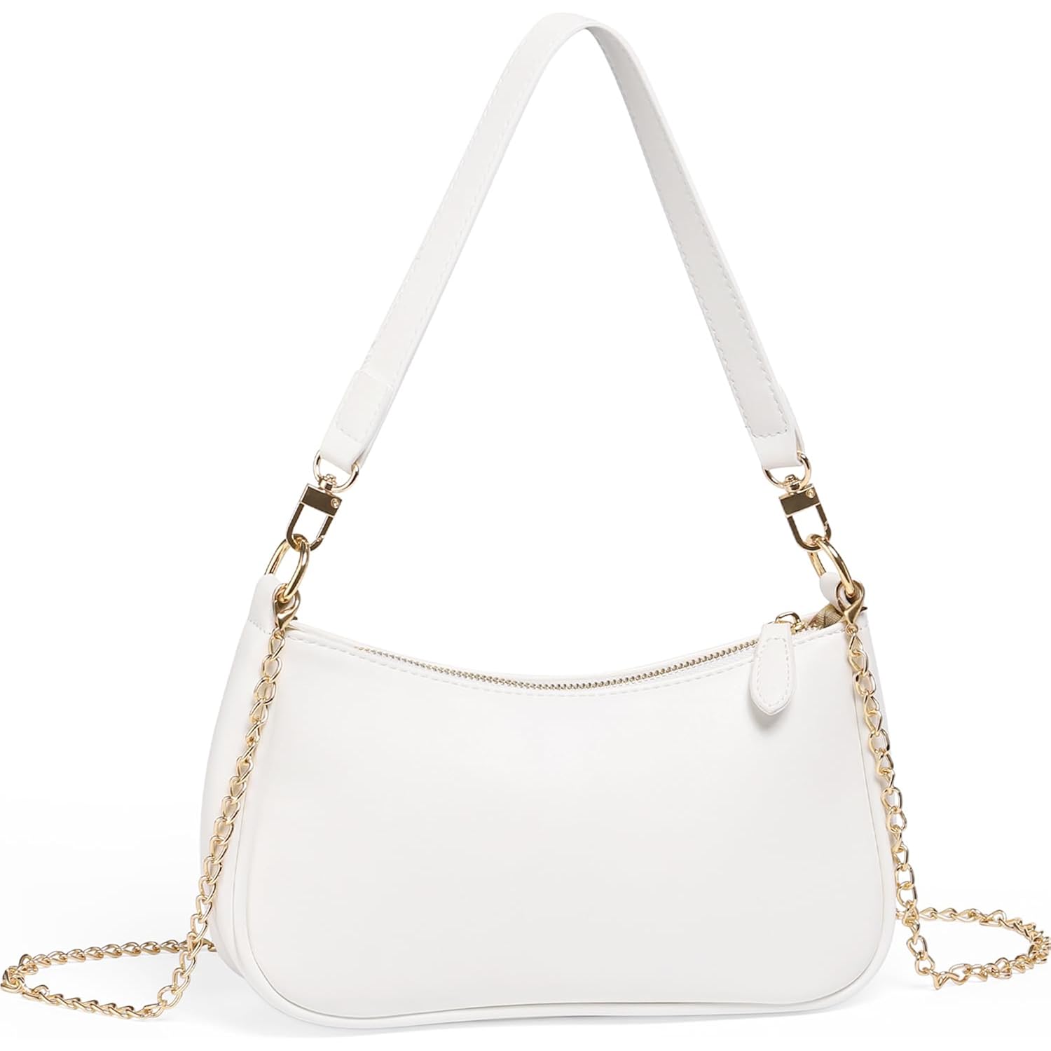 WantGor Clutch Tote Handbags, Shoulder Purse for Women Crossbody Bags Mini Hobo Bag Retro Vegan Leather Trendy Handbag