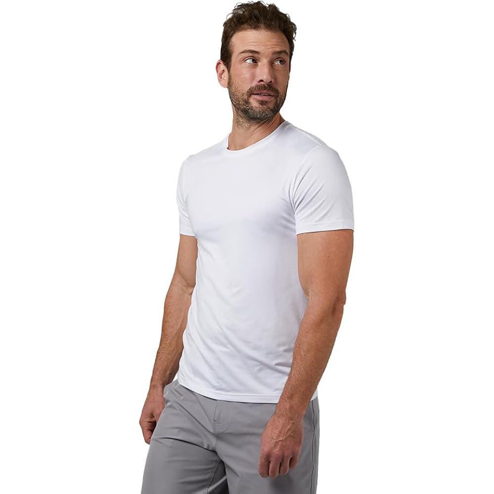 32 Degrees Men'S Cool Classic Crewneck T-Shirt, Anti-Odor, Quick Drying, 4-Way Stretch