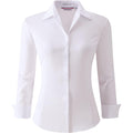 Womens Button Down Shirts Long Sleeve Regular Fit Stretch Work Blouse
