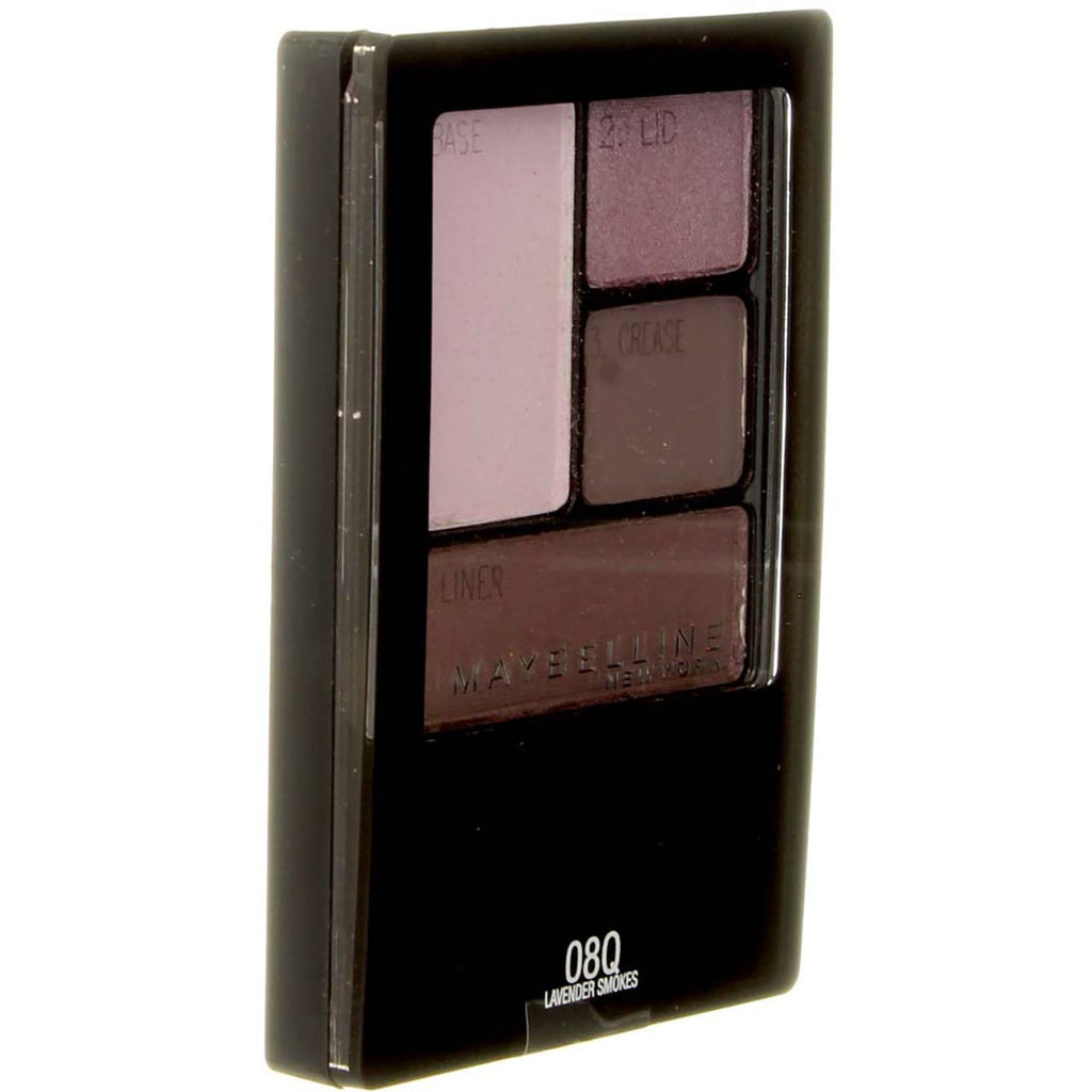 Maybelline New York Expert Wear Quads Eyeshadow, Lavender Smoke [08Q] 0.17 Oz (Pack Of 2)