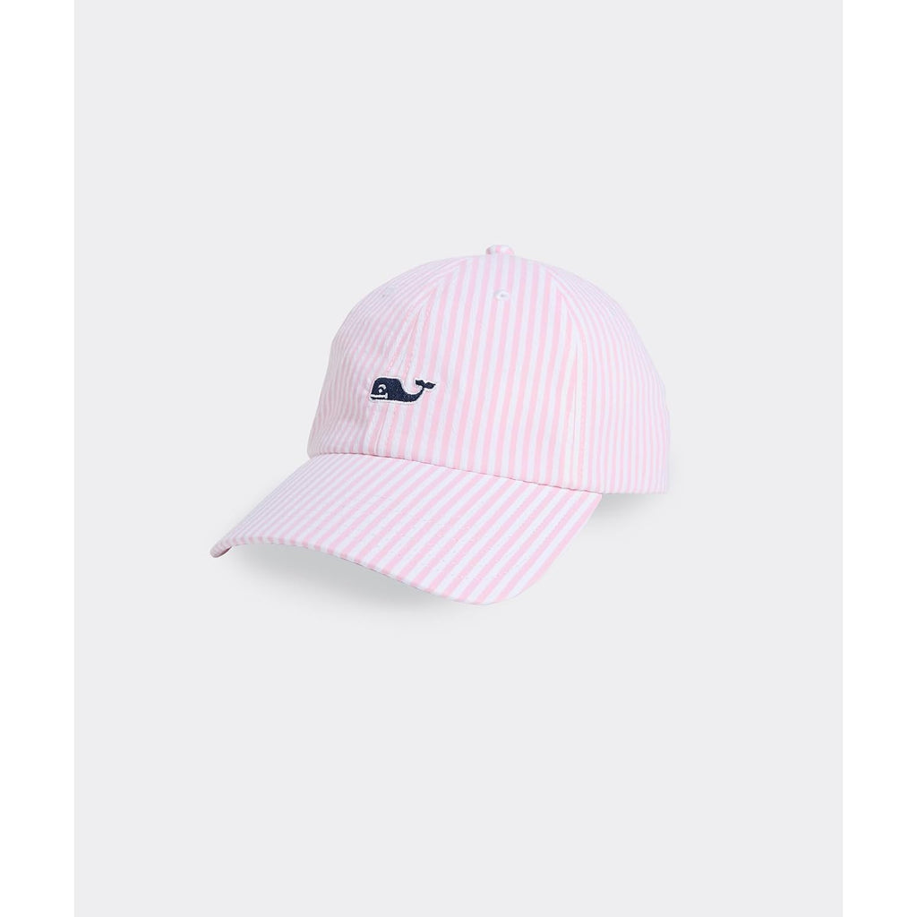 Vineyard Vines Women'S Womens Harbor Seersucker Baseball Hat
