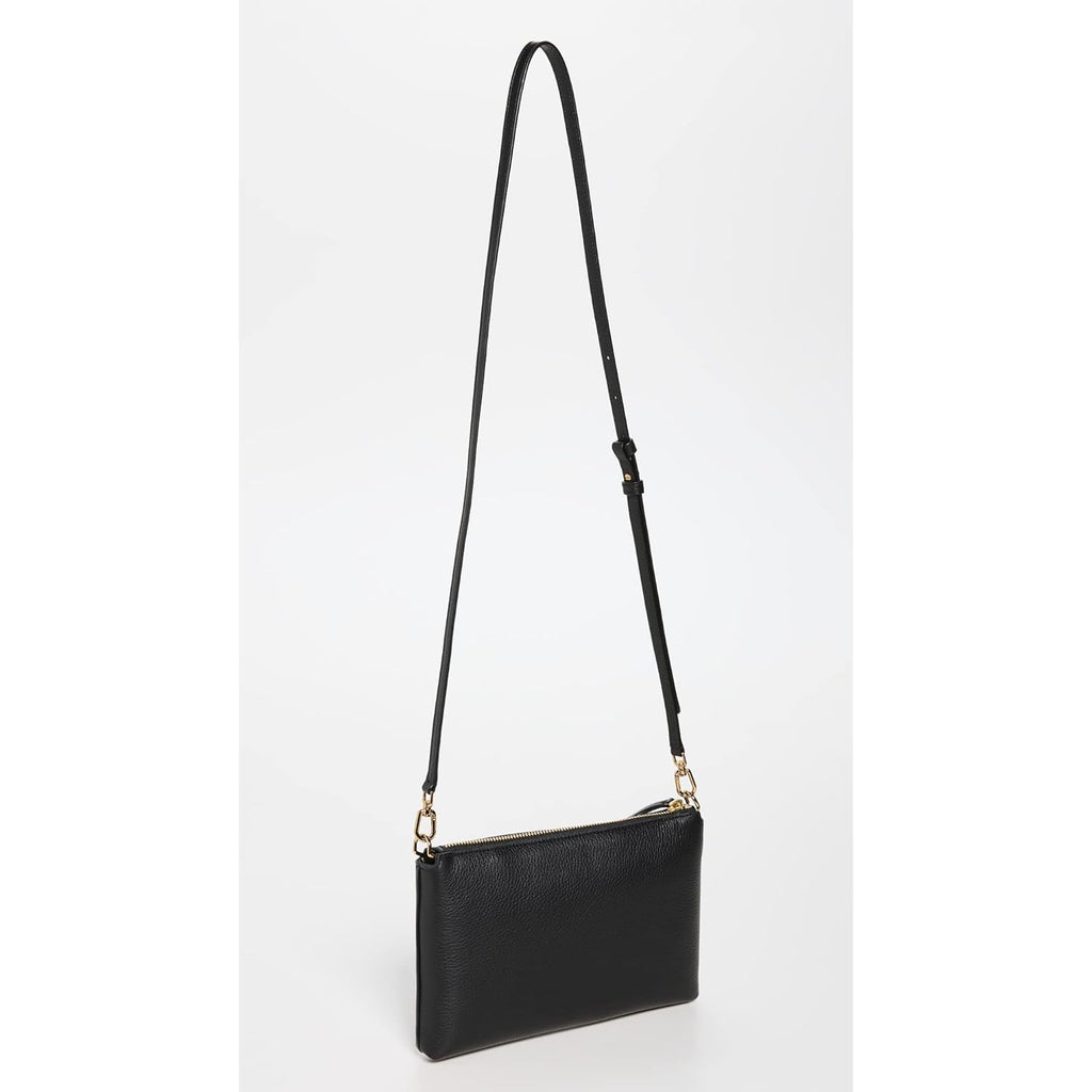 Tory Burch Women's Mercer Pebbled Wallet Crossbody